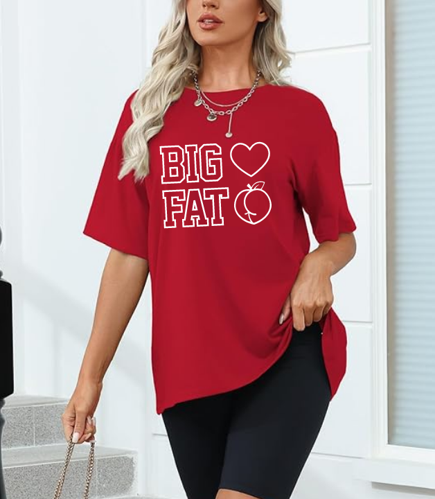 Big Heart - Unisex RED T-Shirt