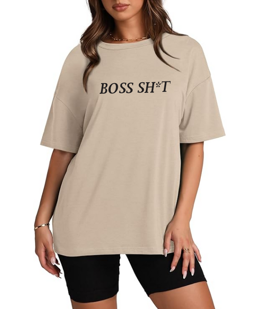 BOSS SHT - Sand Unisex T-shirt